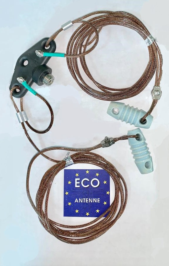 Dipolo Filare per la CB 27 Mhz - gamma degli 11 metri con cavo alta resistenza